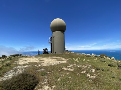 Wellington Weather Radar prior to 2023 upgrade
